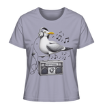 Möwe Wattvogel® mit Radio - T-Shirt Damen