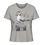 Möwe Wattvogel® mit Radio - T-Shirt Damen