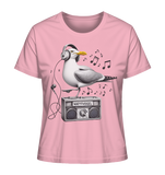 Möwe Wattvogel® mit Radio - T-Shirt Damen