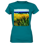 Damen T-Shirt mit Fotodruck Meer Nordsee Ostsee Am Strand Landschaft