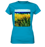 Damen T-Shirt mit Fotodruck Meer Nordsee Ostsee Am Strand Landschaft