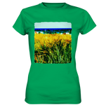 Damen T-Shirt mit Fotodruck Meer Nordsee Ostsee Am Strand Landschaft
