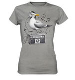 Möwe Wattvogel® mit Radio - T-Shirt Damen