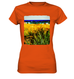 Damen T-Shirt mit Fotodruck Meer Nordsee Ostsee Am Strand Landschaft