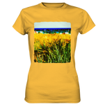Damen T-Shirt mit Fotodruck Meer Nordsee Ostsee Am Strand Landschaft