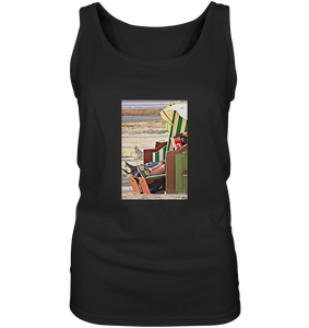 Ladies Tank-Top Fotodruck "Im Strandkorb"