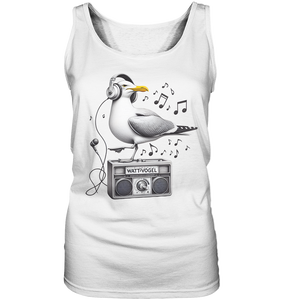 Möwe Wattvogel® mit Radio - Tank-Top Frauen T-Shirt