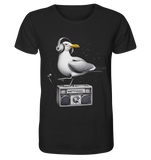 Coole Möwe Wattvogel® mit Radio - T-Shirt Herren