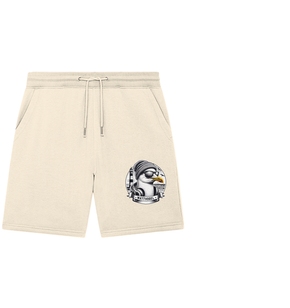 Hose Möwe mit Mütze und Sonnenbrille - Organic Jogger Shorts