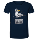 Möwe Wattvogel® mit Radio - T-Shirt Herren