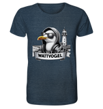 Wattvogel® Möwe mit Sonnenbrille und Kaputze - Organic Shirt