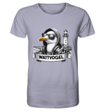 Wattvogel® Möwe mit Sonnenbrille und Kaputze - Organic Shirt