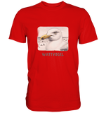 Wattvogel am Strand - Premium Shirt