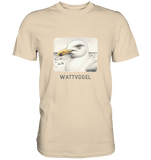 Wattvogel am Strand - Premium Shirt