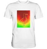 Premium T-Shirt mit Fotodruck Möwe Wattvogel