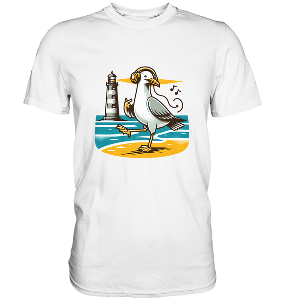 Tanzende Möwe Wattvogel® - Premium Shirt