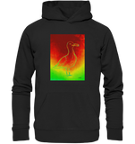 Premium Unisex Hoodie mit Druck Möwe Wattvogel