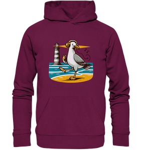 Tanzende Möwe Wattvogel® - Premium Unisex Hoodie