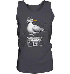 Möwe Wattvogel® mit Radio - Tank-Top Herren T-Shirt